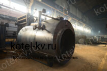 Изготовление промышленного парогенератора на дизеле 1600 кг