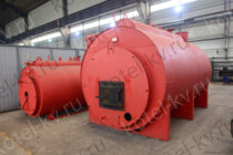 Жаротрубный котел паровой